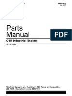CAT C15 Parts Manual SEBP3815-21