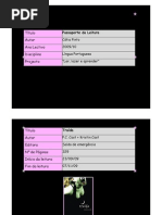 Passaporte da Leitura - Cátia_8ºD