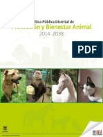 POLÍTICA Pública Distrital de Protección y Bienestar Animal