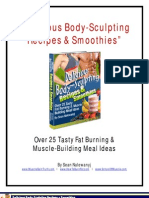 Delicious Body-Sculpting Recipes & Smoothies