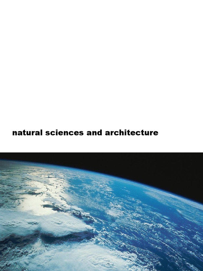 Natural Sciences and Architecture | PDF | Science & Mathematics