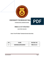 Severn Trent Case Study Analysis