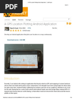A GPS Location Plotting Android Application - CodeProject