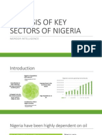 Analysis of Key Sectors of Nigeria