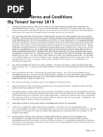 Download Big Tenant Survey Terms and Conditions 2015 by HousingPartners SN271436775 doc pdf