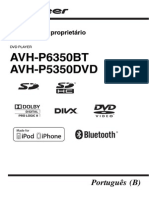 Manual de Operação (DVD Pioneer Avh-p6350bt - Avh-p5350dvd)