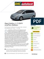 Opel Zafira 17 CDTI EcoFlex Edition