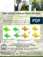 Status of Forest in Shimoga District, Karnataka