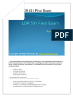 LDR 531 Final Exam Latest UOP Final Exam Questions With Answers