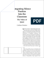 Integrating Silence Practices