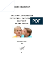Specificul Comunicarii PDF
