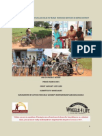 Bicycle Project Report June 2015 - Mpigi District