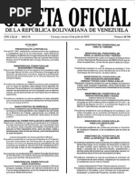 Gaceta Oficial Número 40.700. Julio 2015 | PDF