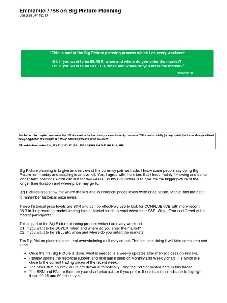 Emmanuel7788 On Big Picture Planning Candle Foreign Exchange Market - 