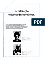 TEIXEIRA, Hélio Janny ZACARELLI, Sérgio Baptista. A Interação Empresa Fornecedores - Revista de Administração. v. 21, Jan, Mar, 1986.