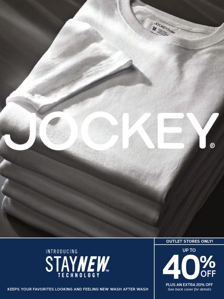 Jockey Outlet Stores July 2015 Bra T Shirt