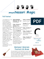 Montessori Newsletter 10 24 2014