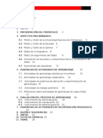 Tabla de Contenido