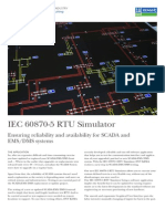 IEC 60870-5 RTU Simulator
