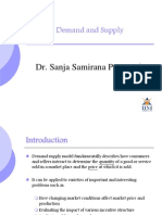 Demand and Supply: Dr. Sanja Samirana Pattnayak