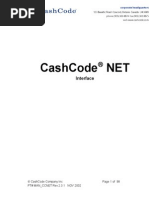 Cashcode Net Interface