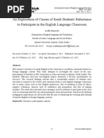 Download Causes of Saudi Students Reluctancepdf by Coty Quinteros SN271494249 doc pdf