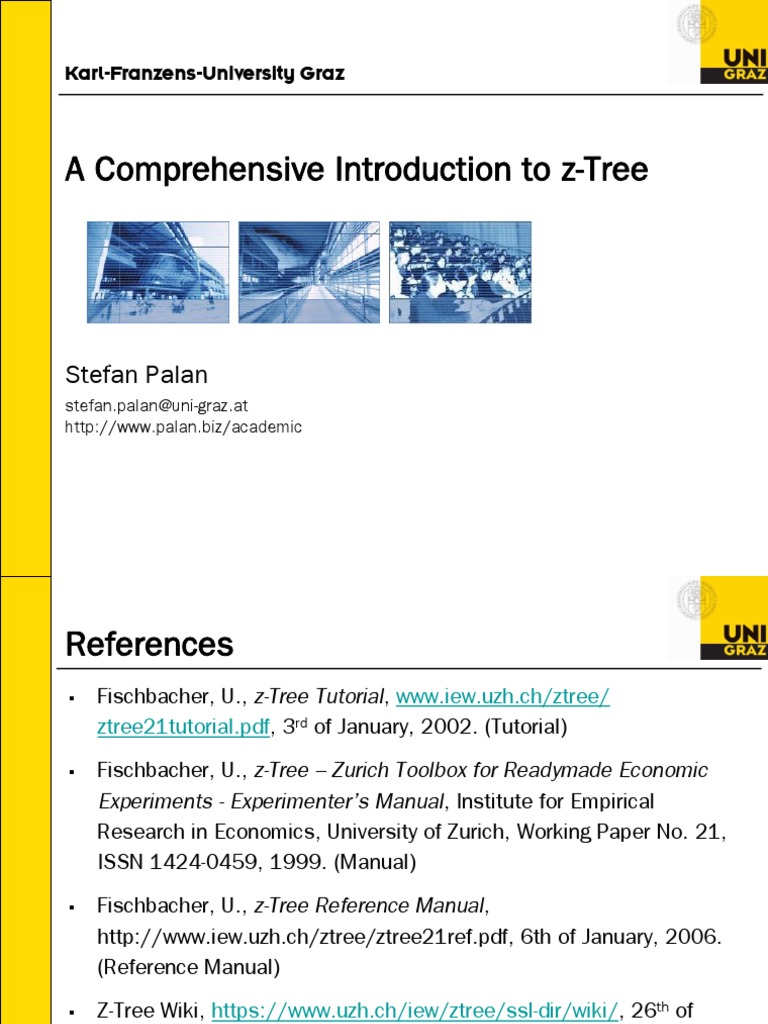 Introduction to z-Tree Software | PDF | Order (Exchange) | Control Flow