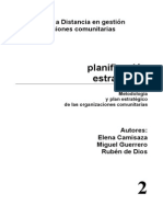 Planificcación Estratégica - METODOLOGÍA Y PLAN OPERATIVO