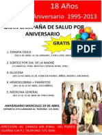Campaña Por Aniversario Ejemplo PDF