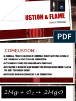 Combustion & Flame: Done by T.Mathesh