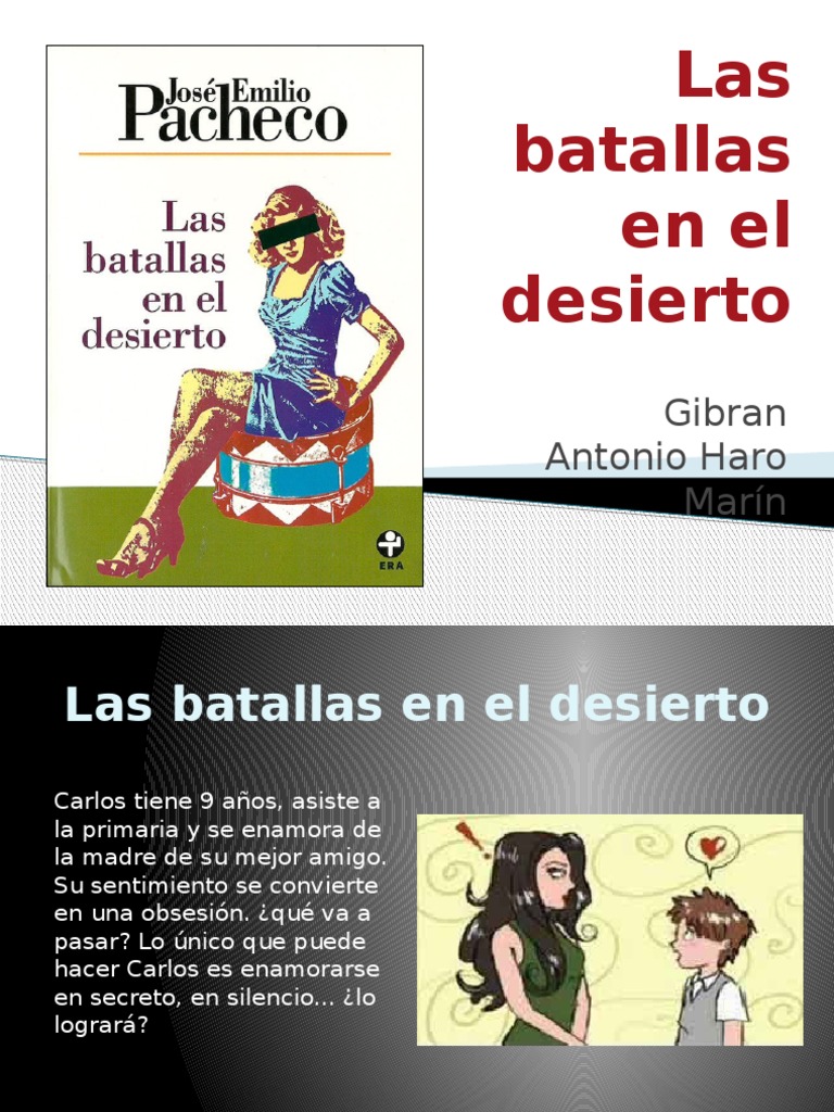 Las batallas en el desierto Gibran Antonio Haro Marín