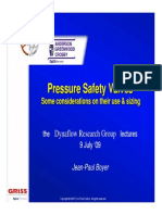 Anderson Greenwood Crosby - Pressure Safety Valves - Considerations On Their Use & Sizing - Juli 2009