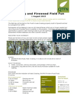 QTFN Fencing and Fireweed Fun Flyer