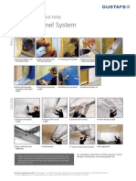 Gustafs Panel System: Installation Instructions