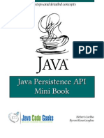 JPA Mini Book - Detailed concepts and first steps with Java Persistence API