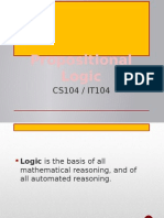 2 - Propositional Logic