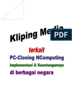 Kliping Media Terkait PC-CLONING