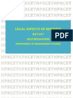 BA 7107 Legal Aspects of Business