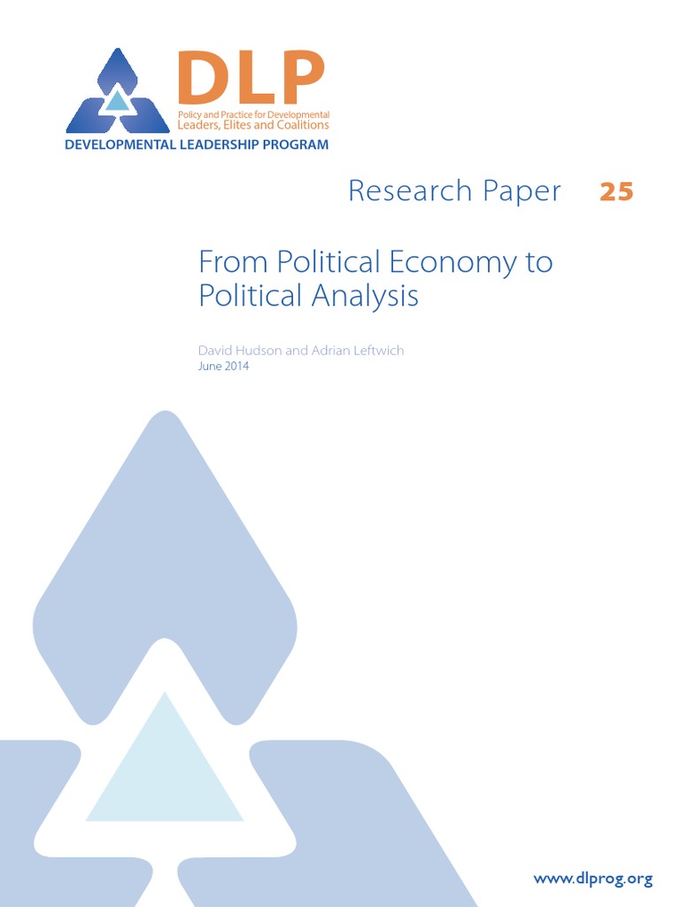 From Political Economy To Political Analysis PDF | PDF | Governance ...