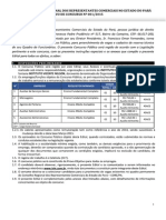 Edital Concurso Core