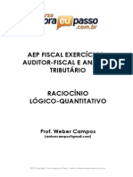 PDF AEP ESAFExercicios RaciocinioLogico WeberCampos