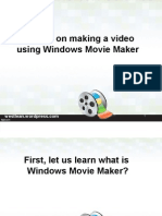 Tutorial in Making A Video Using Windows Movie Maker