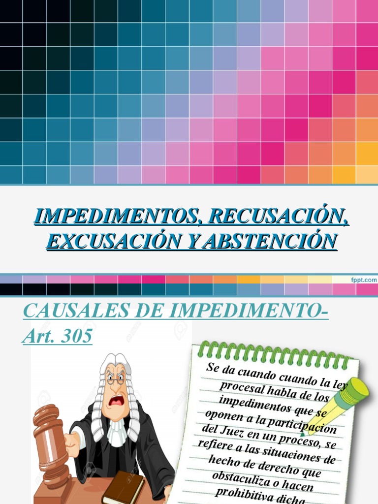 Recusacion Procesal | PDF | Juez | Ley procesal