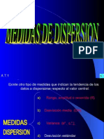 Medidas Dispersion