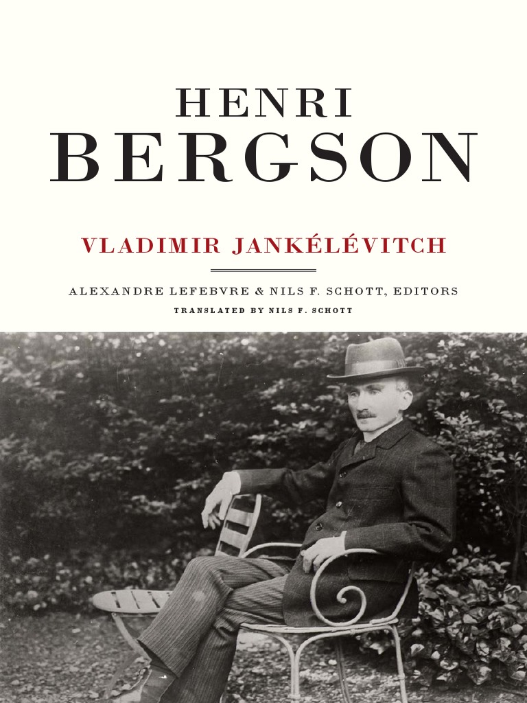 Henri Bergson By Vladimir Jankelevitch Pdf Henri Bergson Gilles Deleuze