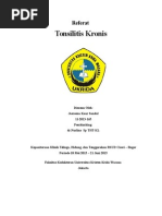 Download Referat Tonsilitis Kronis by Jasreena Kaur Sandal SN271585991 doc pdf