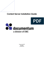 Documentum Content Server 5.2.5 SP2 Installation