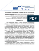 Avaliação Do Lançamento de Efluentes No Canal São Gonçalo PDF