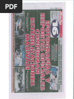 Dosier Esterilizaciones Forzadas Diario 16