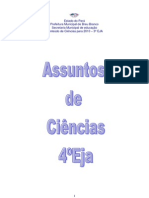 Assuntos para o 4º Eja